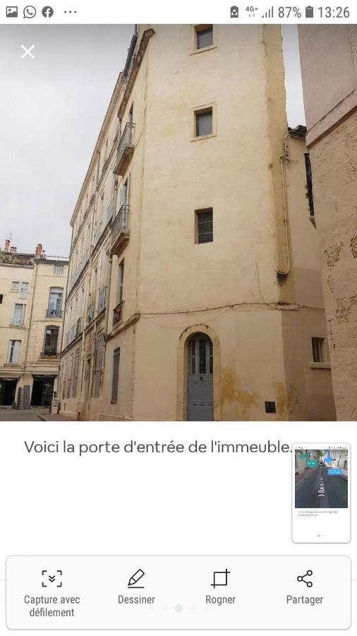 Studio Cosy Au Coeur Du Centre Historique Montpellier Exterior foto